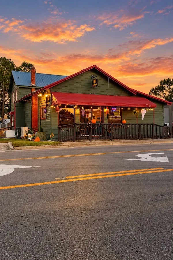 El Padrino restaurant at sunset